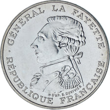 Moneta, Francia, Lafayette, 100 Francs, 1987, Paris, SPL-, Argento, KM:962