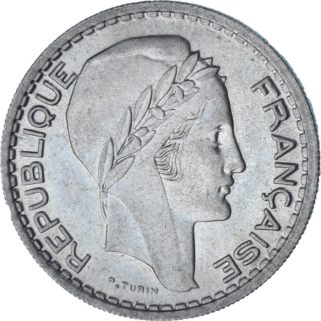 Munten, Frankrijk, Turin, 10 Francs, 1948, Paris, UNC, Cupro-nikkel, KM:909.1