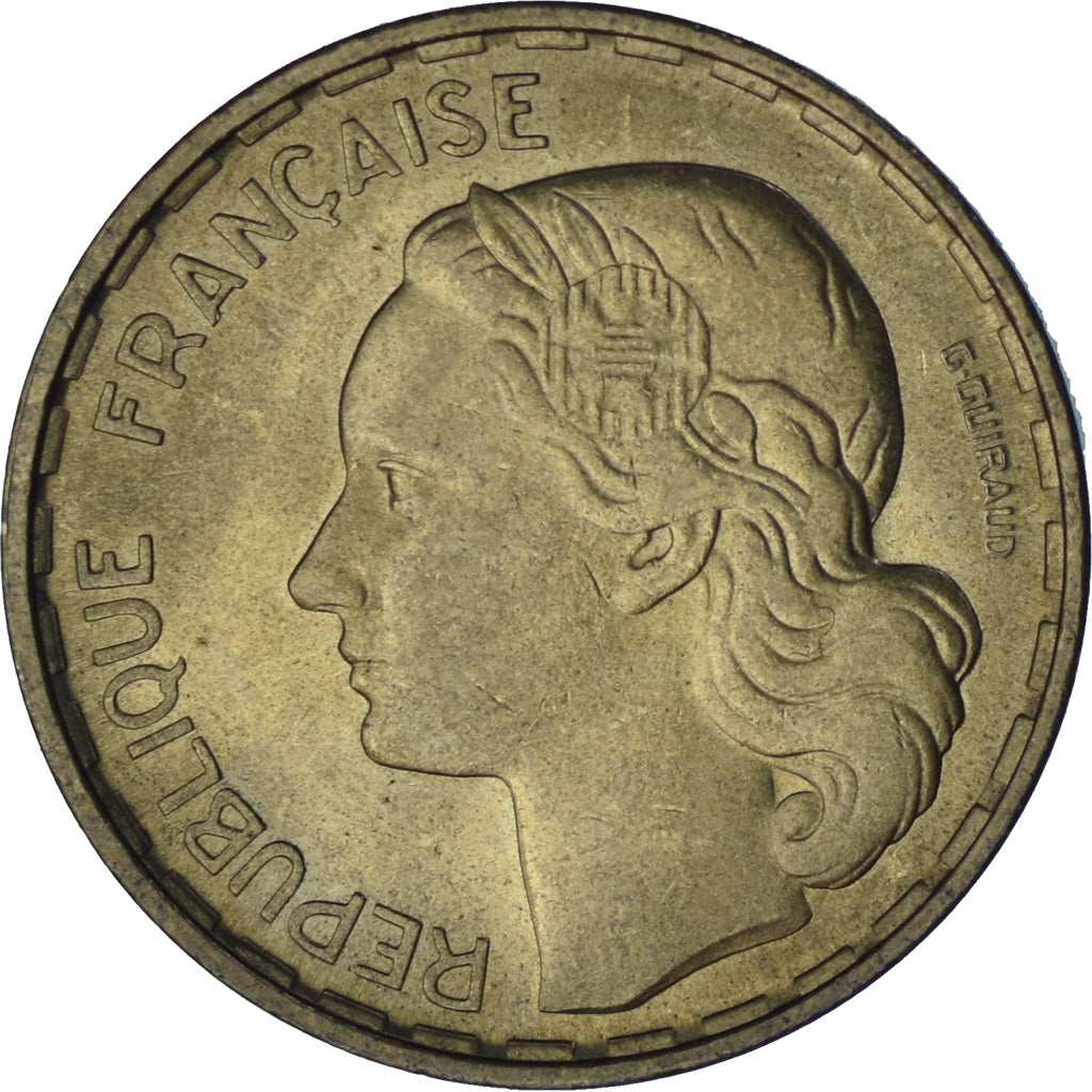 Munten, Frankrijk, 50 Francs, 1951, PR, Cupro-Aluminium