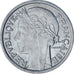 Münze, Frankreich, Morlon, 2 Francs, 1959, Paris, VZ+, Aluminium, KM:886a.1
