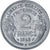 Munten, Frankrijk, Morlon, 2 Francs, 1948, Beaumont - Le Roger, ZF, Aluminium