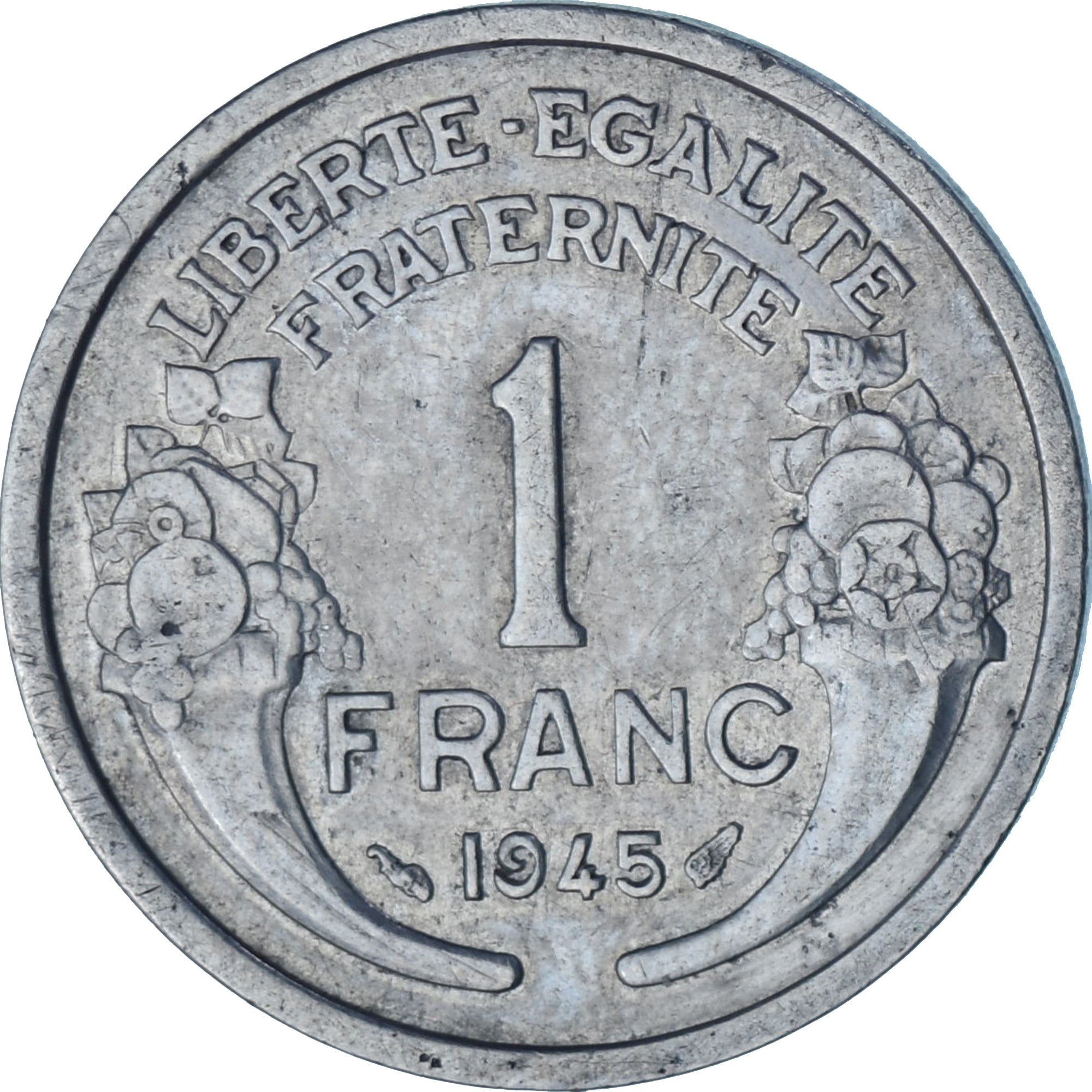 Monnaie, France, Morlon, Franc, 1945, Paris, SUP, Aluminium, Gadoury:903