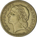 Frankreich, 5 Francs, Lavrillier, 1945, Castelsarrasin, Aluminum-Bronze, S+