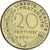 Coin, France, Marianne, 20 Centimes, 2001, Paris, MS(64), Aluminum-Bronze
