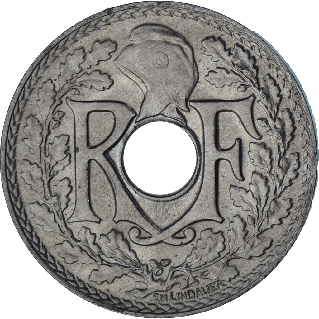 Coin, France, Lindauer, 25 Centimes, 1918, AU(55-58), Copper-nickel, KM:867a