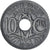 Moneta, Francja, Lindauer, 10 Centimes, 1934, MS(60-62), Miedź-Nikiel, KM:866a