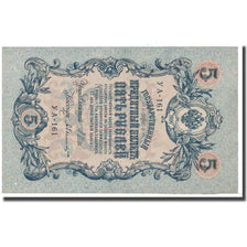 Billet, Russie, 5 Rubles, 1909, KM:10b, SUP