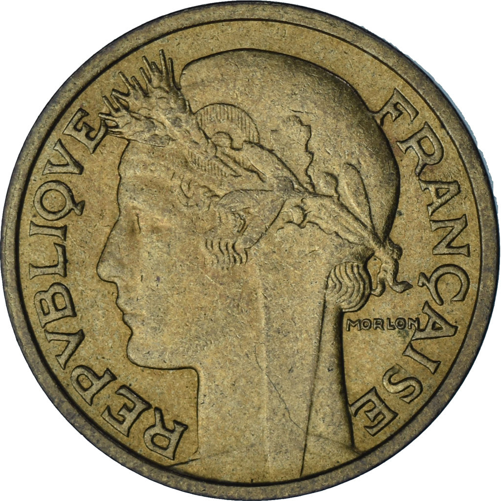 Moneta, Francia, Morlon, 2 Francs, 1931, Paris, SPL-, Alluminio-bronzo, KM:886