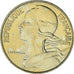 Moeda, França, Marianne, 10 Centimes, 1988, Paris, MS(64), Alumínio-Bronze