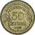 Francia, 50 Centimes, Morlon, 1939, Bruxelles, Aluminio - bronce, EBC