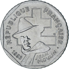 Munten, Frankrijk, 2 Francs, 1993, UNC-, Nickel