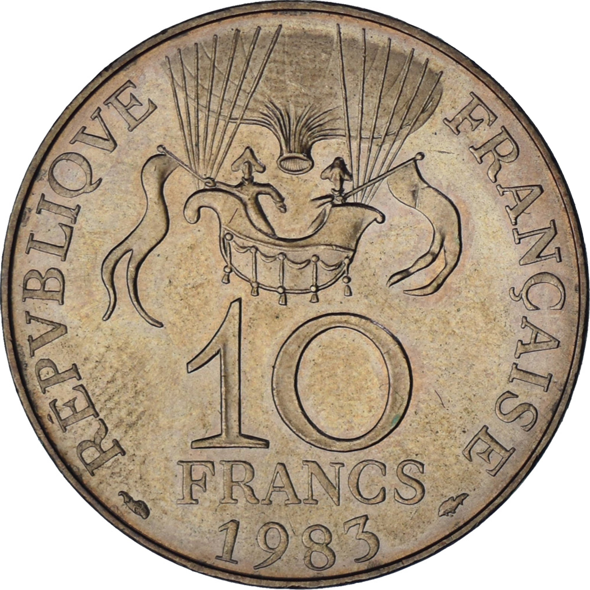 Monnaie, France, 10 Francs, 1983, SPL, Cupro-nickel Aluminium