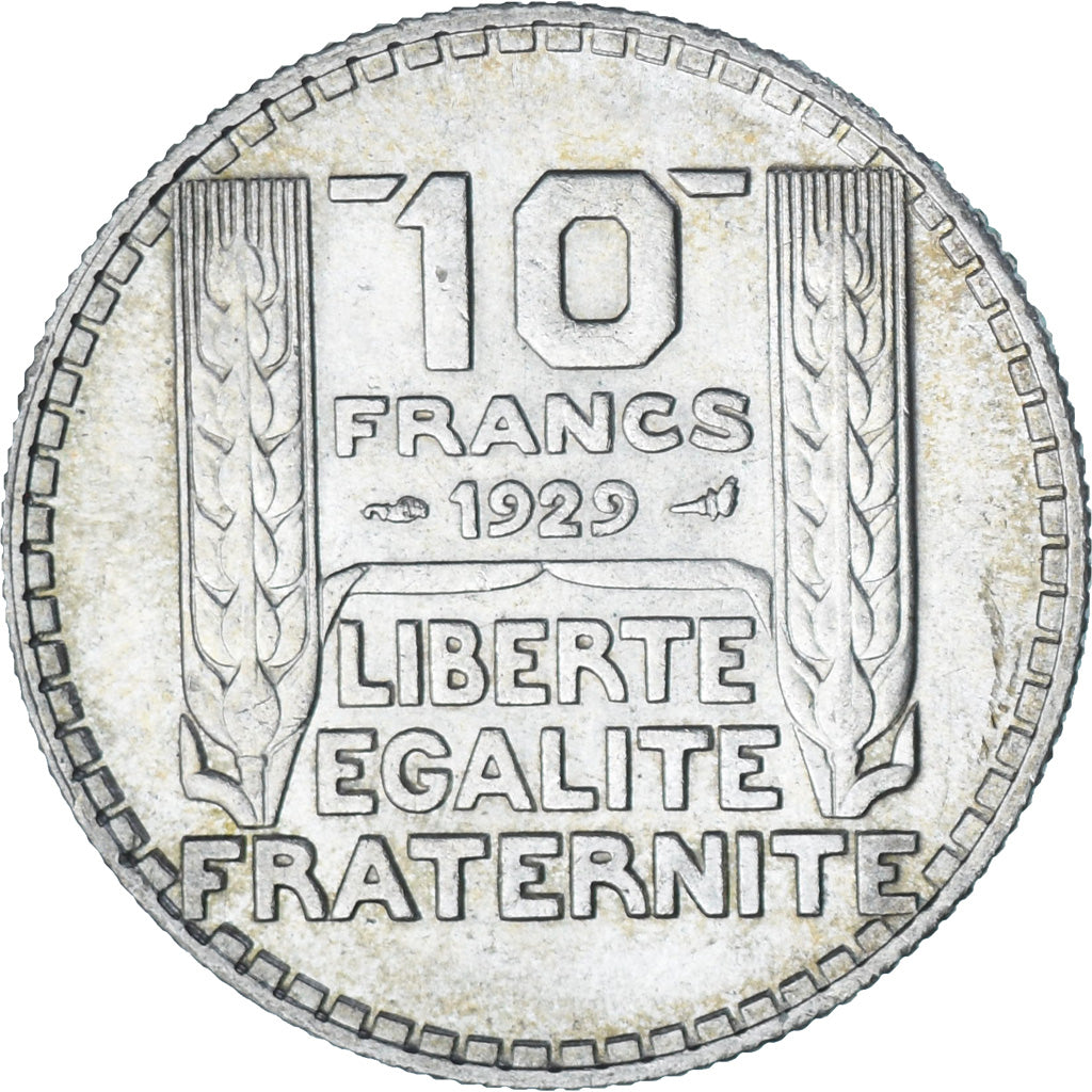 Münze, Frankreich, Turin, 10 Francs, 1929, Paris, VZ+, Silber, KM:878
