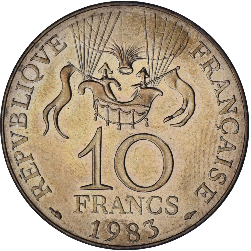 Monnaie, France, 10 Francs, 1983, SPL, Cupro-nickel Aluminium, KM:953