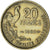 Monnaie, France, Guiraud, 20 Francs, 1950, Paris, SUP+, Bronze-Aluminium