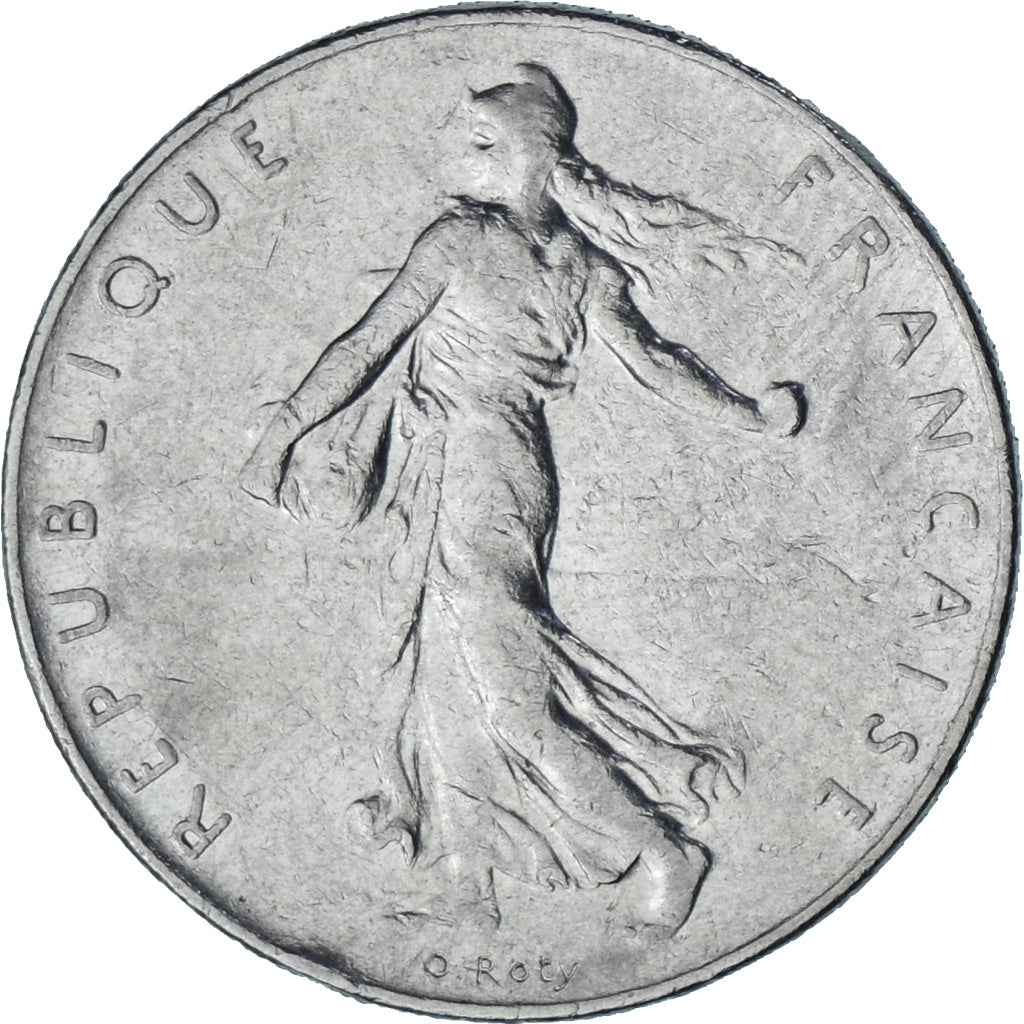 França, Semeuse, Franc, 1985, Paris, AU(50-53), Níquel, KM:925.1, Gadoury:474