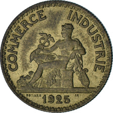 Moneta, Francia, Chambre de commerce, 50 Centimes, 1925, BB+, Alluminio-bronzo