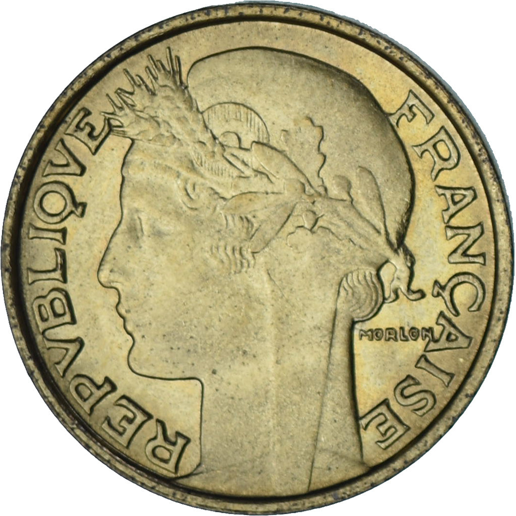 Moneda, Francia, Morlon, 50 Centimes, 1932, Paris, EBC+, Aluminio - bronce