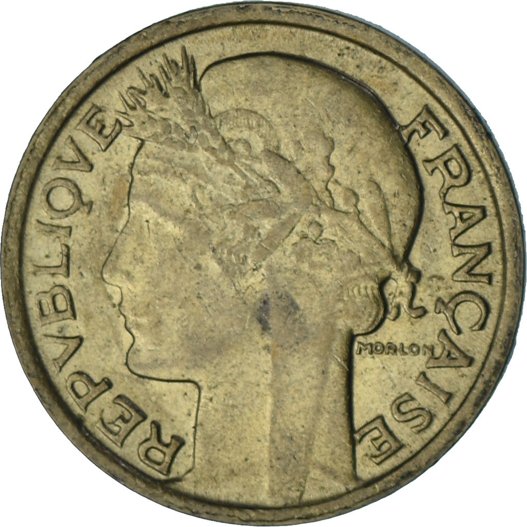 Francia, 50 Centimes, Morlon, 1939, Bruxelles, Aluminio - bronce, EBC