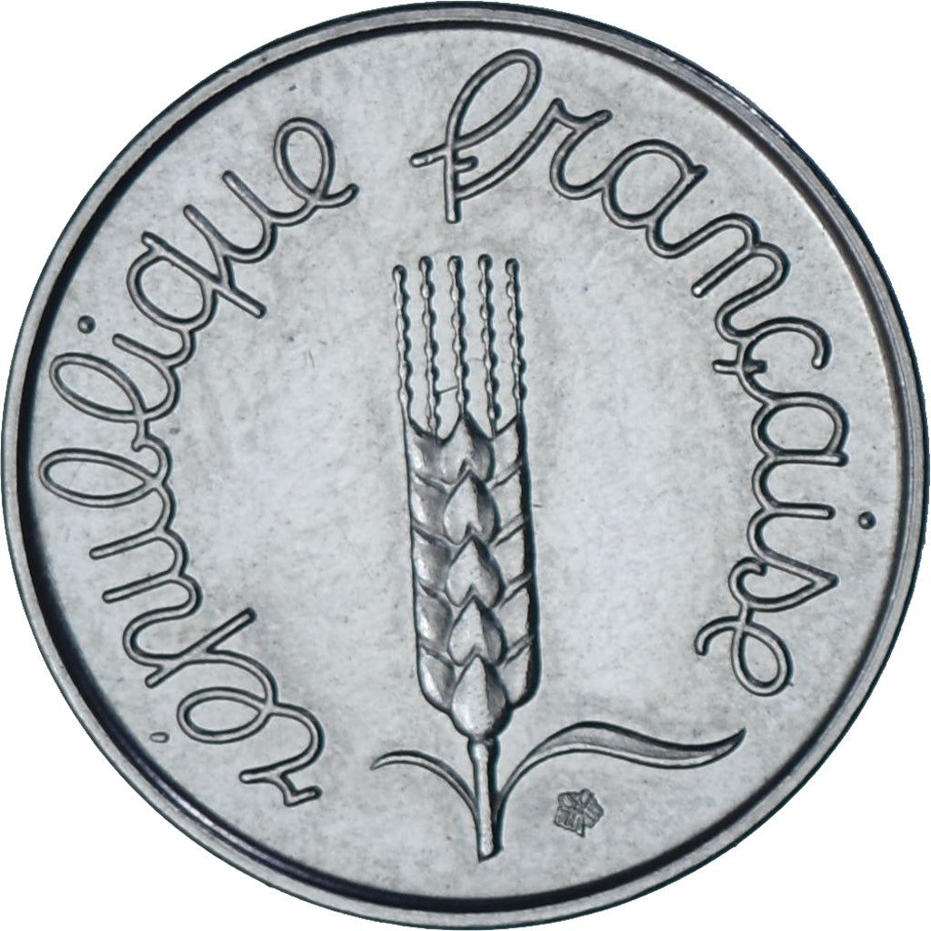 Coin, France, Épi, 2 Centimes, 1961, Paris, MS(64), Chrome-Steel, KM:E103.1