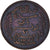 Moneta, Tunisia, Muhammad al-Nasir Bey, 10 Centimes, 1917, Paris, BB+, Bronzo