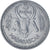 Moeda, Madagáscar, 5 Francs, 1953, AU(50-53), Alumínio
