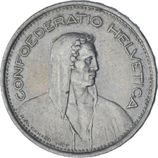 Moneta, Svizzera, 5 Francs, 1968, Bern, BB+, Rame-nichel, KM:40a.1