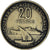 Coin, French Somaliland, 20 Francs, 1952, Paris, AU(50-53), Aluminum-Bronze