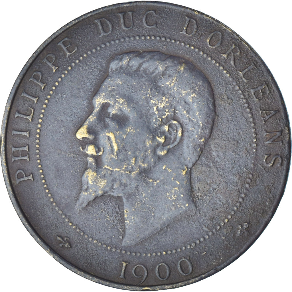 France, Jeton, Philippe, Duc d'Orléans, History, 1900, TB+, Laiton