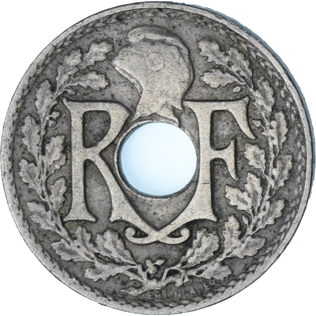 Münze, Frankreich, 5 Centimes, 1920, VZ, Kupfer-Nickel