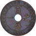 Münze, FRENCH INDO-CHINA, Cent, 1923, Poissy, SS, Bronze, KM:12.3, Lecompte:92