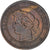 Moeda, França, Cérès, 10 Centimes, 1891, Paris, VF(20-25), Bronze, KM:815.1