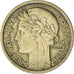 Moneda, Francia, Morlon, Franc, 1935, Paris, EBC, Aluminio - bronce, KM:885
