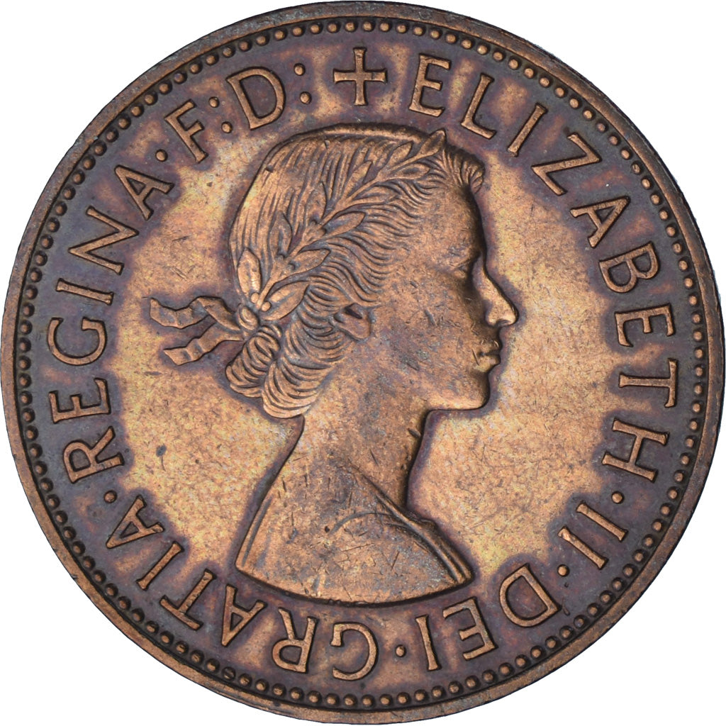Munten, Groot Bretagne, Elizabeth II, Penny, 1962, PR, Bronzen, KM:897