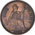 Moneta, Wielka Brytania, Elizabeth II, Penny, 1962, AU(55-58), Brązowy, KM:897