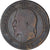 Moeda, França, Napoleon III, 10 Centimes, 1864, Strasbourg, VF(20-25), Bronze