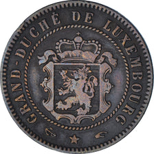 Moneta, Lussemburgo, William III, 5 Centimes, 1860, Paris, SPL-, Bronzo, KM:22.2