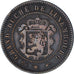 Moneta, Lussemburgo, William III, 5 Centimes, 1860, Paris, SPL-, Bronzo, KM:22.2