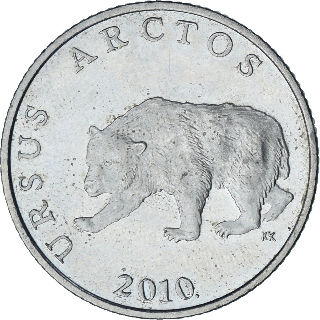 Kroatien, 5 Kuna, 2010, Copper-Nickel-Zinc, SS+, KM:23