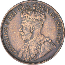 Moneta, Canada, George V, Cent, 1918, Royal Canadian Mint, Ottawa, AU(55-58)