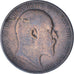 Moneta, Wielka Brytania, Edward VII, Penny, 1903, VF(30-35), Brązowy, KM:794.2