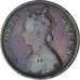 Münze, INDIA-BRITISH, Victoria, 1/2 Anna, 1862, S, Kupfer, KM:468