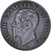 Moneta, Italia, Vittorio Emanuele II, 2 Centesimi, 1861, Milan, SPL-, Rame