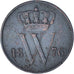 Münze, Niederlande, William III, Cent, 1876, Utrecht, SS, Kupfer, KM:100