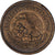 Munten, Mexico, 5 Centavos, 1952, Mexico City, ZF+, Bronzen, KM:424