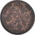 Barbados, 2 Centimes, 1911, Franklin Mint, AU(50-53), Copper-nickel, KM:64