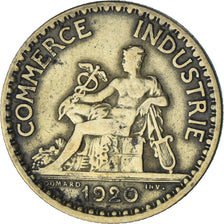 Munten, Frankrijk, Chambre de commerce, Franc, 1920, Paris, Bon Pour, ZF+
