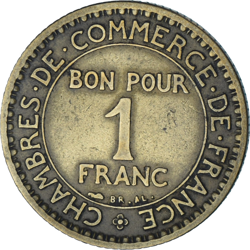 Munten, Frankrijk, Chambre de commerce, Franc, 1920, Paris, Bon Pour, ZF+