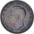 Moeda, Grã-Bretanha, George VI, 1/2 Penny, 1939, AU(55-58), Bronze, KM:844