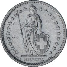 Münze, Schweiz, 2 Francs, 1975, Bern, VZ, Kupfer-Nickel, KM:21a.1